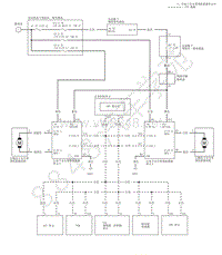 2014年本田雅阁-电子安全带预张紧器电路图（3.0L）