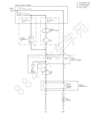 2014年本田雅阁-附件电源插座电路图（3.0L）
