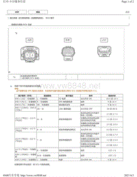 2014-2018年卡罗拉雷凌针脚图-动力转向（无刷电动机）ECU端子图