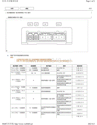 2013 2017年致炫 致享 威驰FS针脚图-动力转向ECU端子图