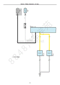 2014-2018年卡罗拉雷凌系统电路图-停机系统（不带智能上车和起动系统）（GTMC 制造）