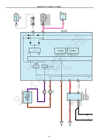 2014-2018年卡罗拉雷凌系统电路图-组合仪表（带 TFT 显示屏）（TFTM 制造）