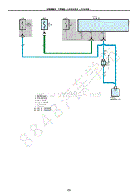 2014-2018年卡罗拉雷凌系统电路图-钥匙提醒器（不带智能上车和起动系统）（TFTM 制造）