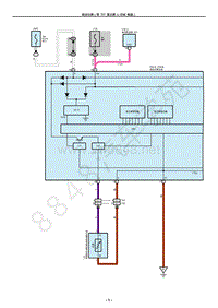 2014-2018年卡罗拉雷凌系统电路图-组合仪表（带 TFT 显示屏）（GTMC 制造）
