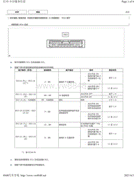 2014-2018年卡罗拉雷凌针脚图-丰田驻车辅助（6传感器型）ECU端子图