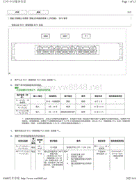 2018年丰田CHR奕泽针脚图-智能上车和启动系统（上车功能）ECU端子图