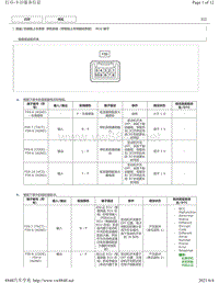 2018年丰田CHR奕泽针脚图-停机系统（带智能上车和启动系统）ECU端子图