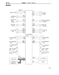 2012-2014年丰田埃尔法新车概述-114-SRS 空气囊系电路图