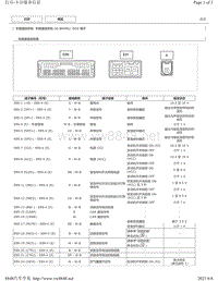 2018年丰田凯美瑞针脚图-车载通信系统 G-BOOK ECU 端子图