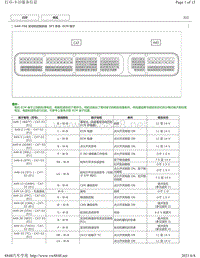 2018年丰田凯美瑞针脚图-6AR-FSE 发动机ECM 端子图