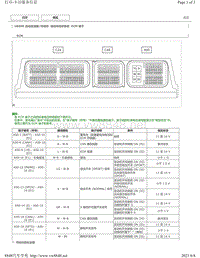 2018年丰田凯美瑞UB80E自动变速器-自动传动桥系统 ECM 端子