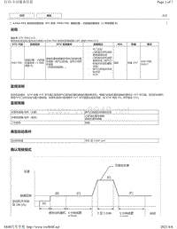 2018年丰田凯美瑞A25A-FKS发动机故障代码-P001700图