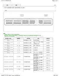 2015-2018年丰田汉兰达针脚图-U661F自动变速器ECU端子图