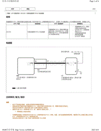 2018年丰田凯美瑞故障代码-网络通讯B2329