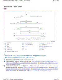 2019年斯巴鲁翼豹XV车型制动控制-警告灯点亮模式-检查