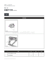 2020年路虎卫士维修手册Defender L663 -419-01A规格