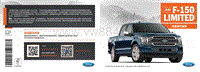 2020年福特 F150 猛禽Limited快速操作指南