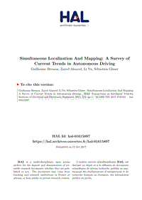 Simultaneous Localization And Mapping_ A Survey of_Current Trends in Autonomous Driving