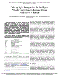 Driving Style Recognition for Intelligent __Vehicle Control and Advanced Driver Assistance_ A Survey