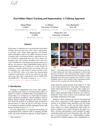 Fast Online Object Tracking and Segmentation_ A Unifying Approach