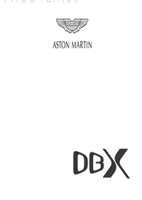 2021年阿斯顿马丁DBX车主手册