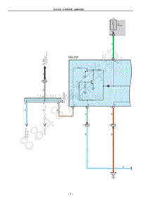 2020年雷克萨斯LM300H和LM350系统电路图-组合仪表-2AR-FXE-右驾驶车型