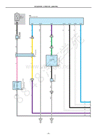 2020年雷克萨斯LM300H和LM350系统电路图-盲区监视系统-2AR-FXE-右驾驶车型