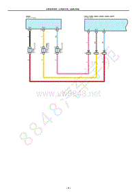 2020年雷克萨斯LM300H和LM350系统电路图-全景监视系统-2GR-FKS-右驾驶车型