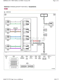 2019年斯巴鲁翼豹XV电路图（EXCEPT FOR HEV）-电动座椅系统