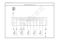 2018年雷克萨斯UX200 UX250h UX260h总体电路图-电动座椅（驾驶员座椅不带座椅位置存储器）（右驾驶车型）