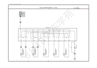 2018年雷克萨斯UX200 UX250h UX260h总体电路图-电动座椅（驾驶员座椅不带座椅位置存储器）（左驾驶车型）