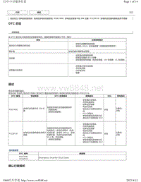 2018年雷克萨斯UX200 UX250h UX260h电动机发电机故障码-P0A7A9E P1C5F19