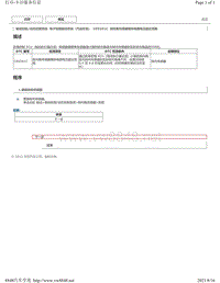 2018年雷克萨斯UX200 UX250h UX260h制动系统（汽油车型）故障码-C05261C