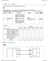 2018年雷克萨斯UX200 UX250h UX260h气囊故障码-B1633