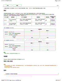 2018年雷克萨斯UX200 UX250h UX260h气囊故障码-B1630 B1632