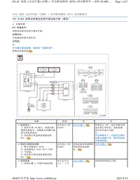 2017年斯巴鲁力狮（傲虎）自动空调故障码-B14B3