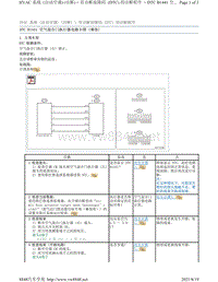 2017年斯巴鲁力狮（傲虎）自动空调故障码-B1441