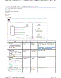 2017年斯巴鲁力狮（傲虎）自动空调故障码-B1438