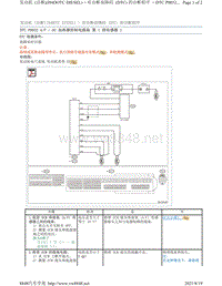 2017年斯巴鲁力狮（傲虎）H4DOTC DIESEL柴油发动机故障代码-P0032