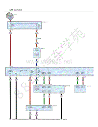 2020年菲亚特500L电路图-CAN C总线系统