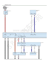 2020年菲亚特500L电路图-CAN B总线系统