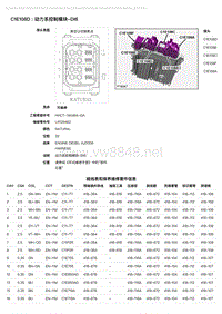 2021年路虎卫士Defender（L663）端子图-C1E108D - 动力系控制模块-DI6