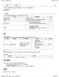 2020年雷克萨斯LM300H LM350混合动力故障码-P0A7A-322