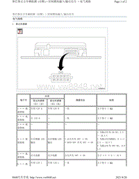 2017年斯巴鲁力狮（傲虎）后方车辆检测诊断-控制模块