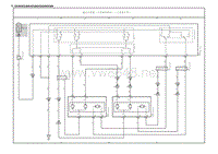2018-2019年雷克萨斯ES系列车型电路图-遥控后视镜（不带倒档联动）（左驾驶车型）