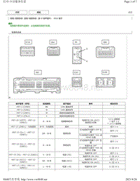 2012-2017年雷克萨斯ES300h针脚图-音频视频系统（除 8 扬声器外） ECU 端子图