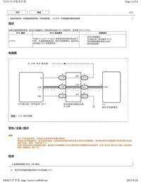 2012-2017年雷克萨斯ES300h车道偏离警报故障码-C1A74