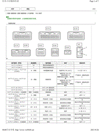 2012-2017年雷克萨斯ES300h针脚图-音频视频系统（8 扬声器） ECU 端子图