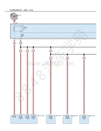 2021年道奇皮卡2500四驱版电路图-保险丝-继电器-ASD--6.4L（配电中心）