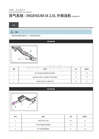 2020年路虎卫士L663维修手册-309-00A-排气系统 - INGENIUM I4 2.0L 升柴油机